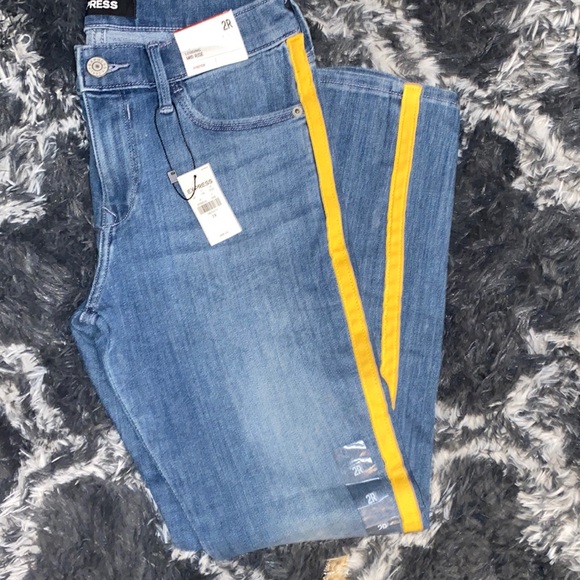 Express Denim - Express legging mid rise jeans